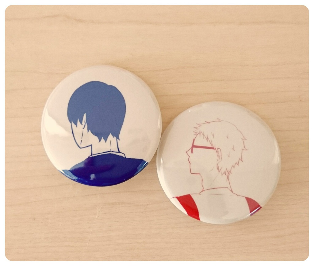 影山飛雄 缶バッジ