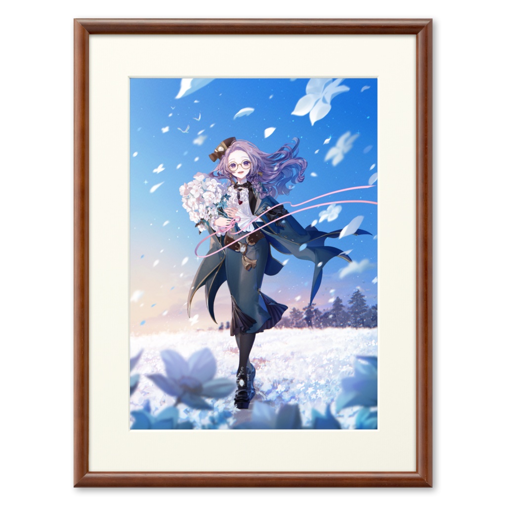 【 #クレフェリカ5周年 】 記念イラスト複製画