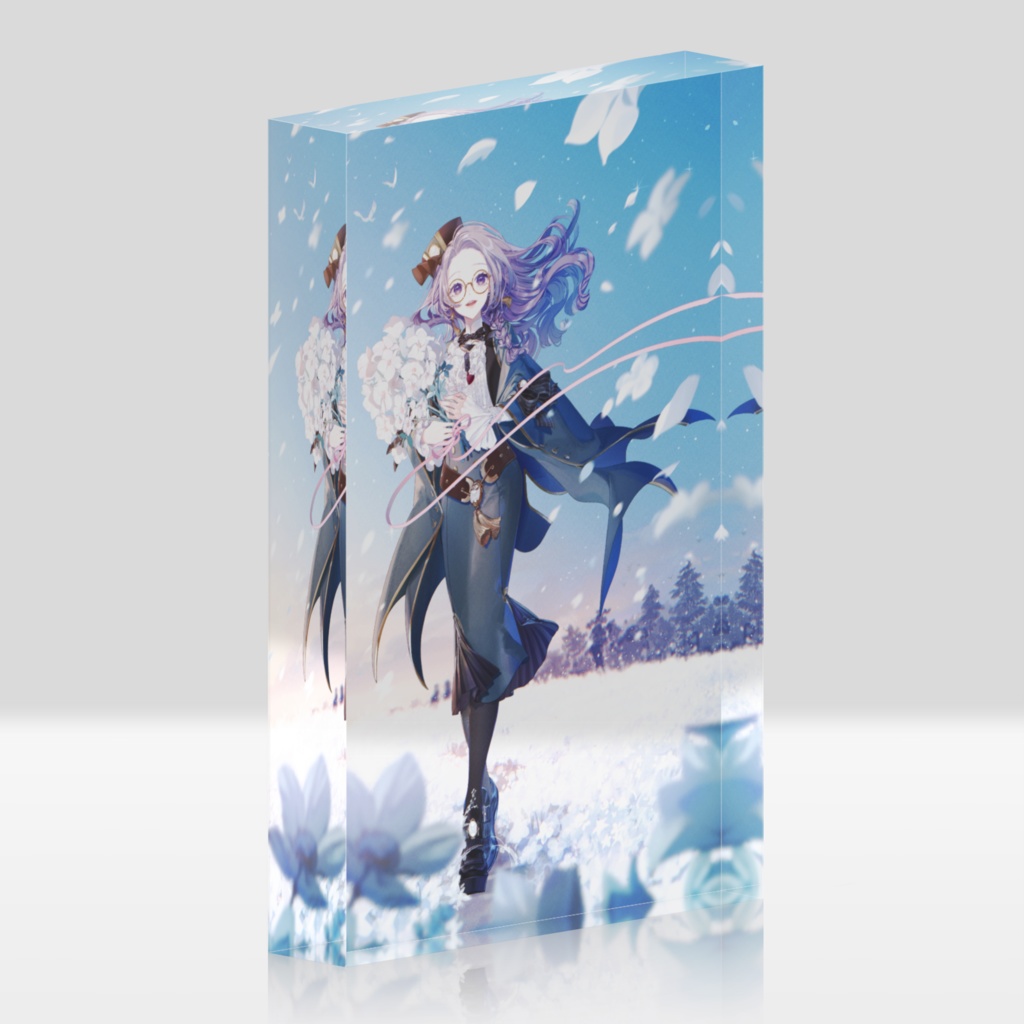 【 #クレフェリカ5周年 】記念アクリルブロック