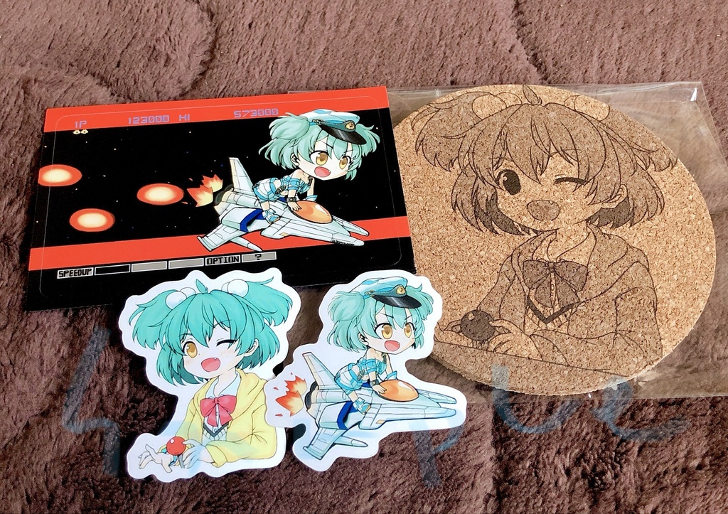 【SC2019Spring】ときドル：伊澄いずみステッカー＆コースターセット