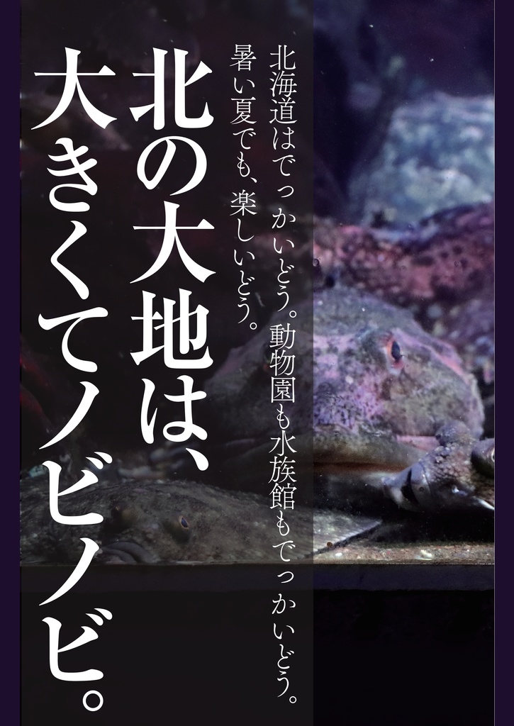 でっかいどう水族館(ぼくの二万里旅日記 Vol.2)