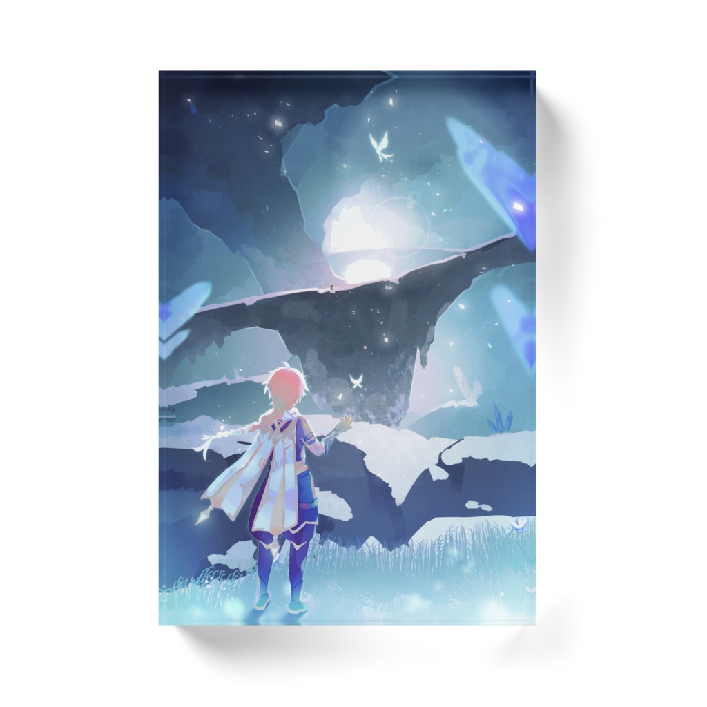 原神 空 アクリルブロック | Genshin Impact Aether Acrylic Block