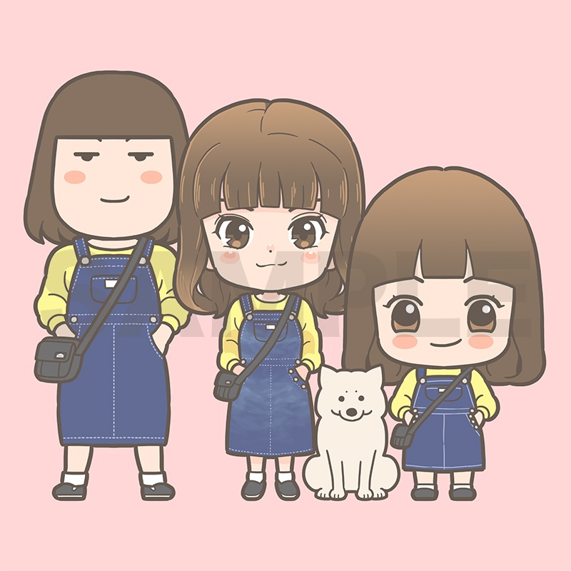 【限定販売】デフォルメイラストオーダー