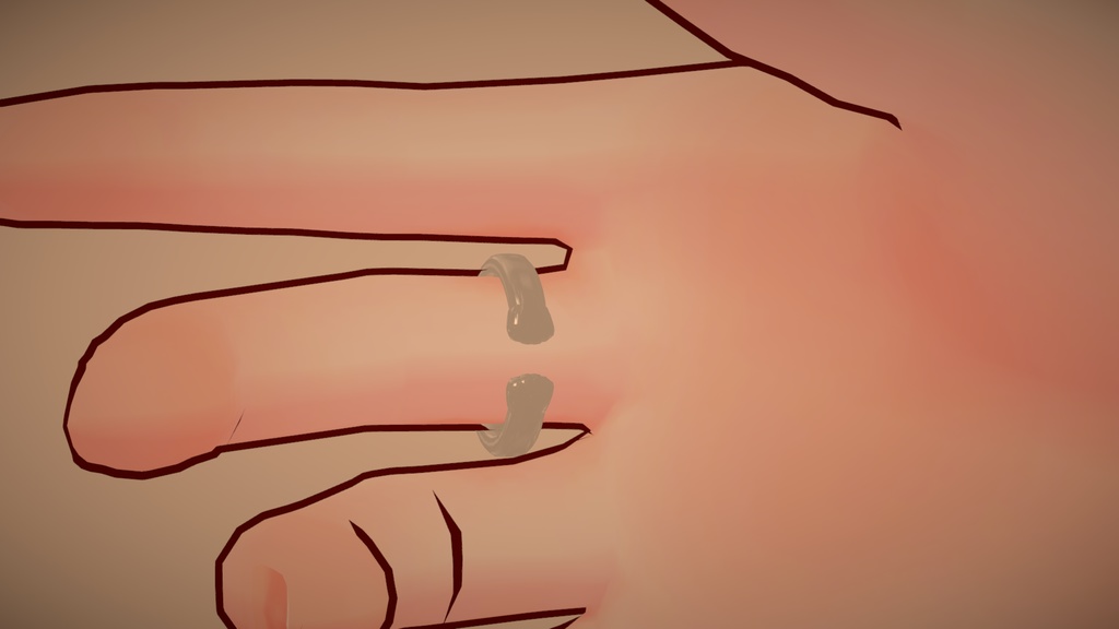 【3Dモデル】ネコリング