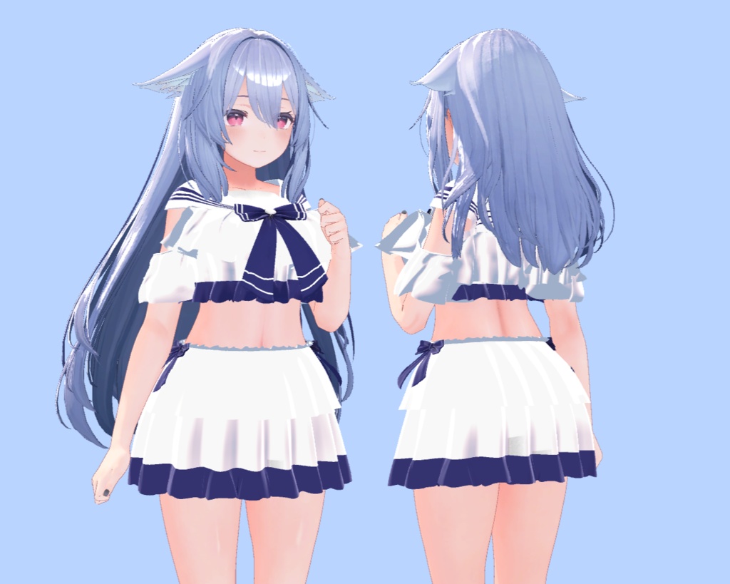 【PB対応】VRC想定セーラー風水着