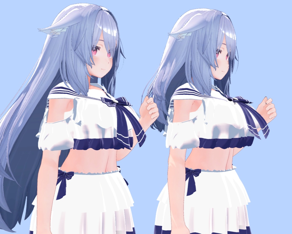【PB対応】VRC想定セーラー風水着