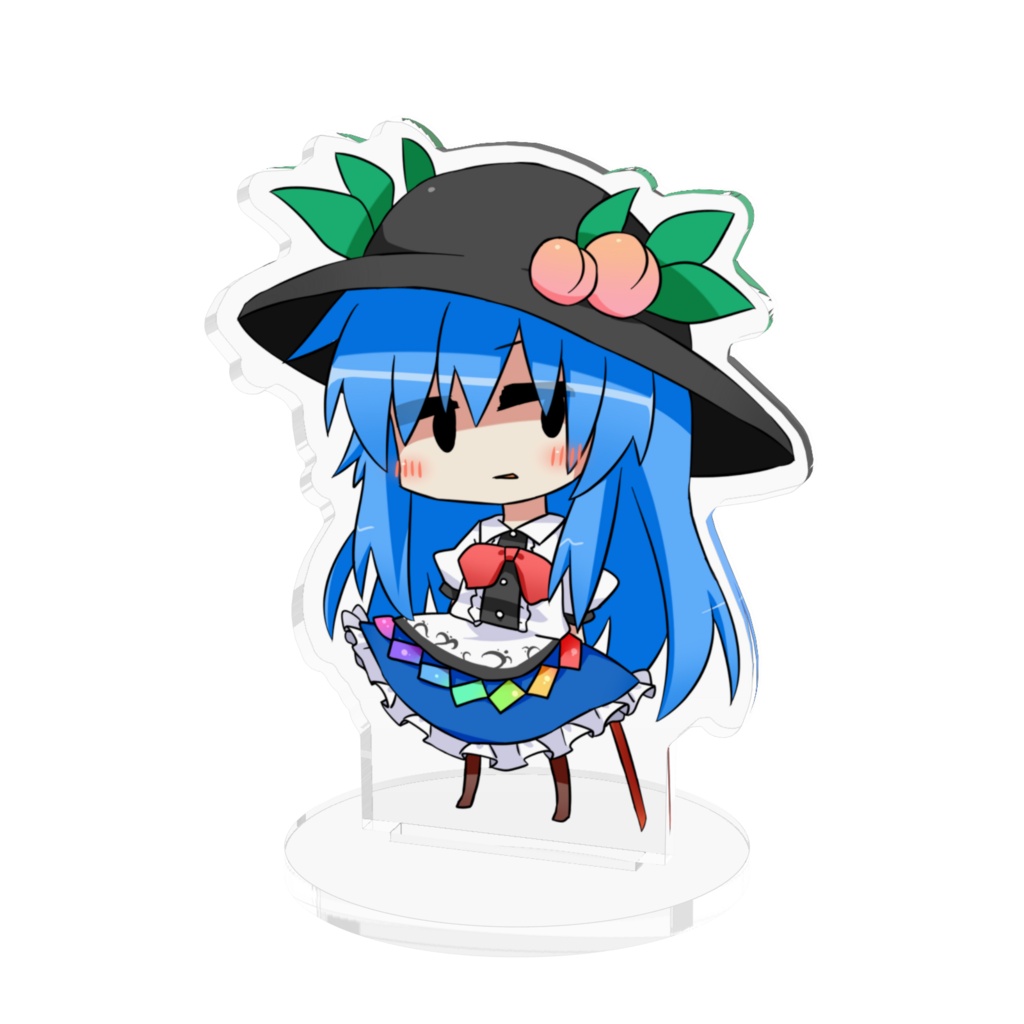 東方Project 比那名居天子 ちびキャラアクリルフィギュア