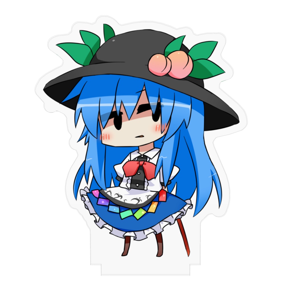 東方Project 比那名居天子 ちびキャラアクリルフィギュア