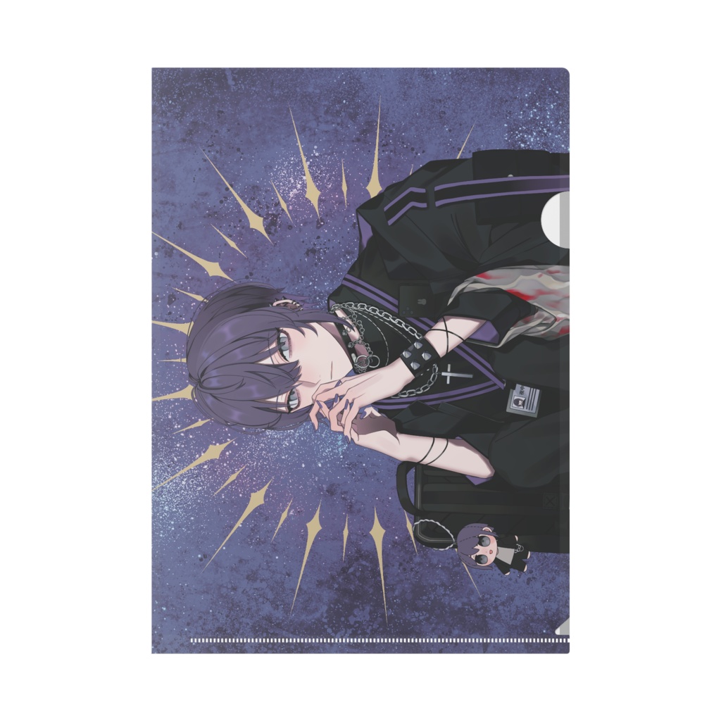 夜中ゆうりクリアファイル