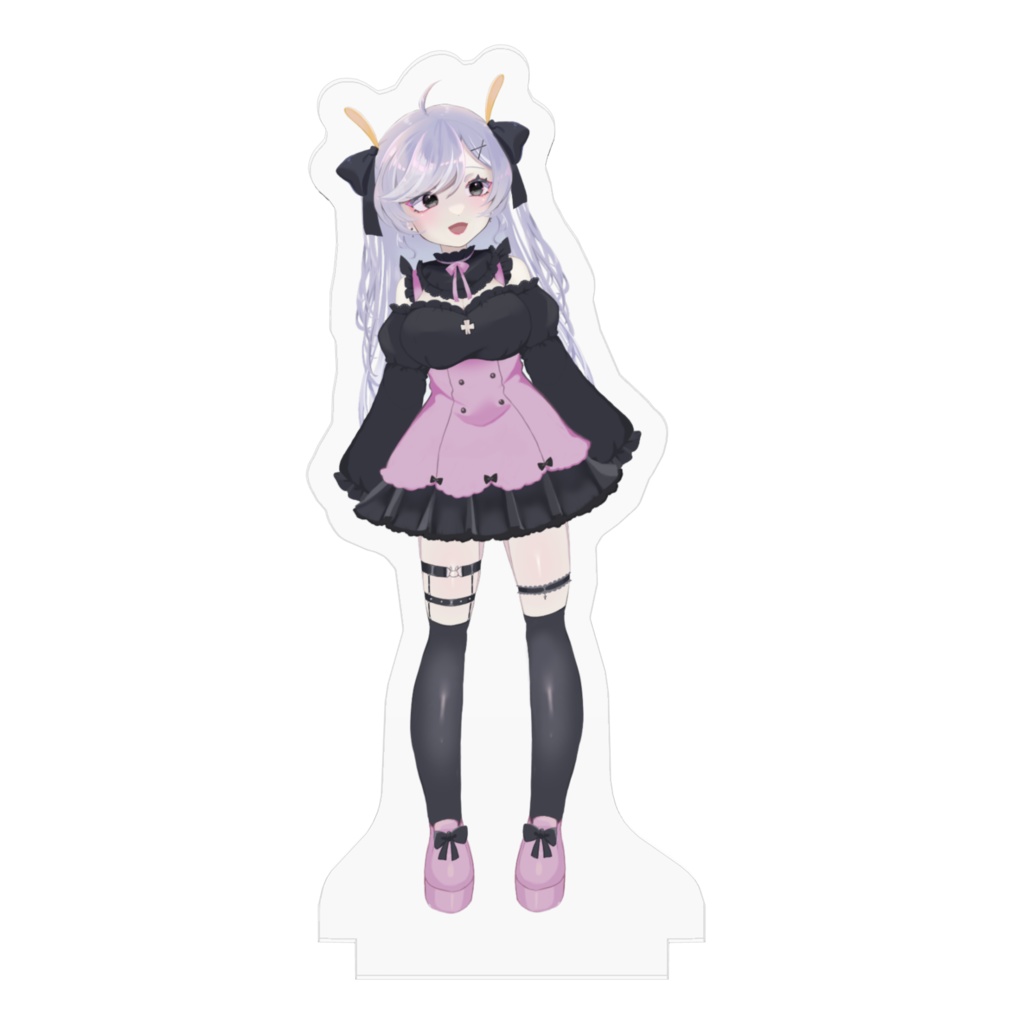 無田虚の覗き込みアクリルスタンド