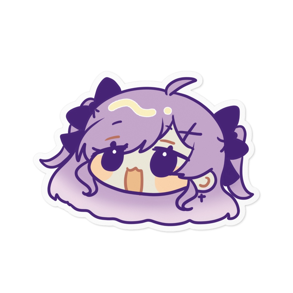 ぺたぺた無田虚ステッカー