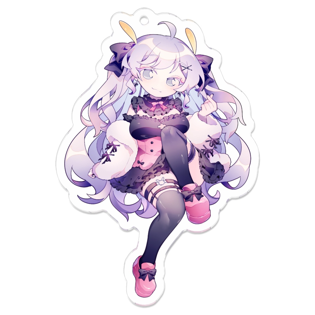 無田虚3周年記念アクリルキーホルダーC