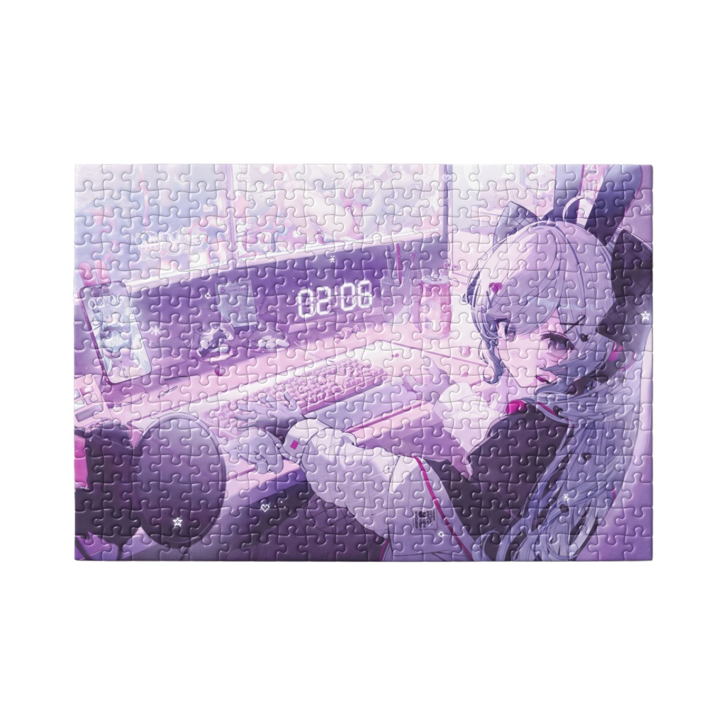 6周年記念イラストパズル