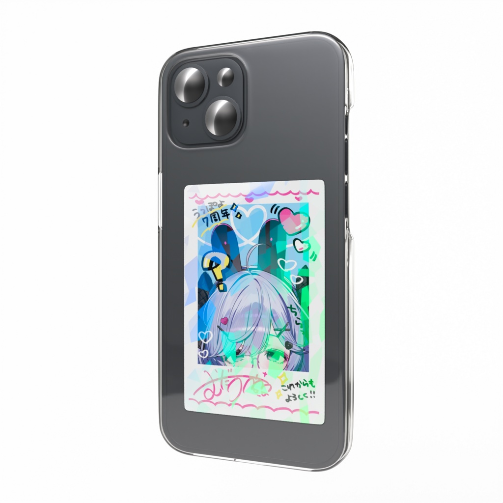 チェキ風ホログラムステッカーA