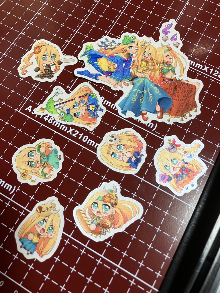 キマリスホログラムシール・フレークシール