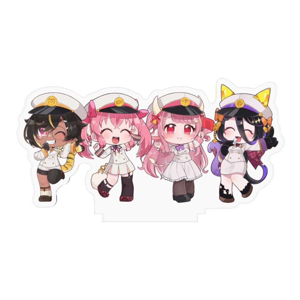 【とらのかんぎゅみ】3周年記念アクリルスタンド みんないっしょver.