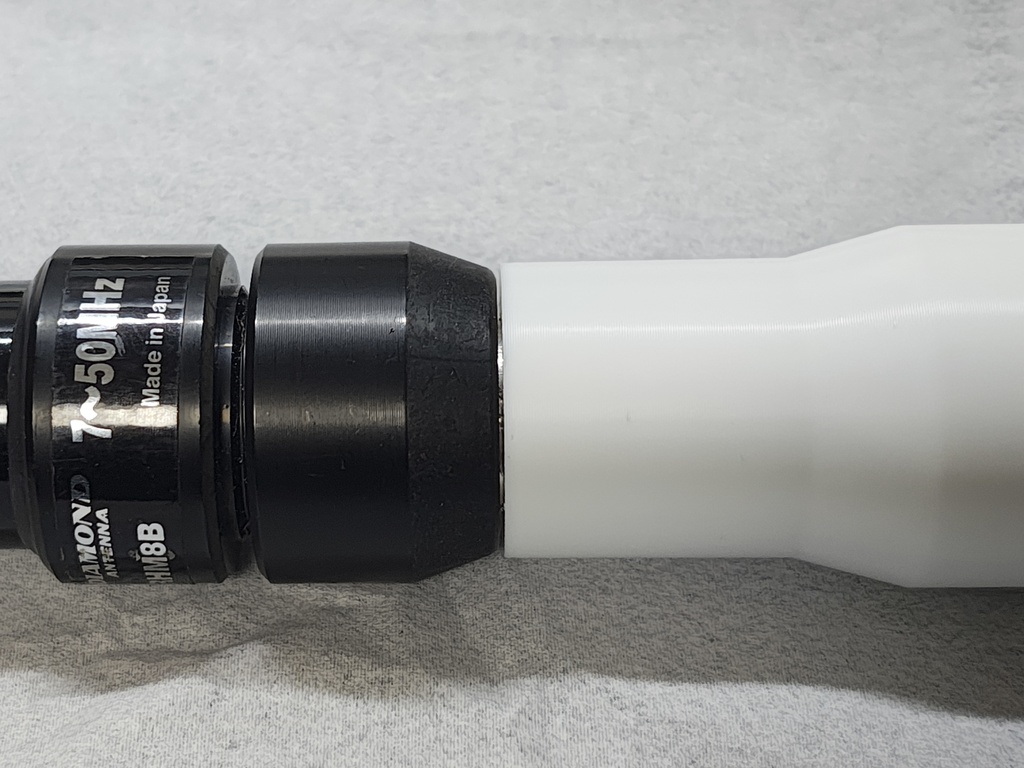 RHM8B M(UHF)変換 補強カバー Mコネ20mm用