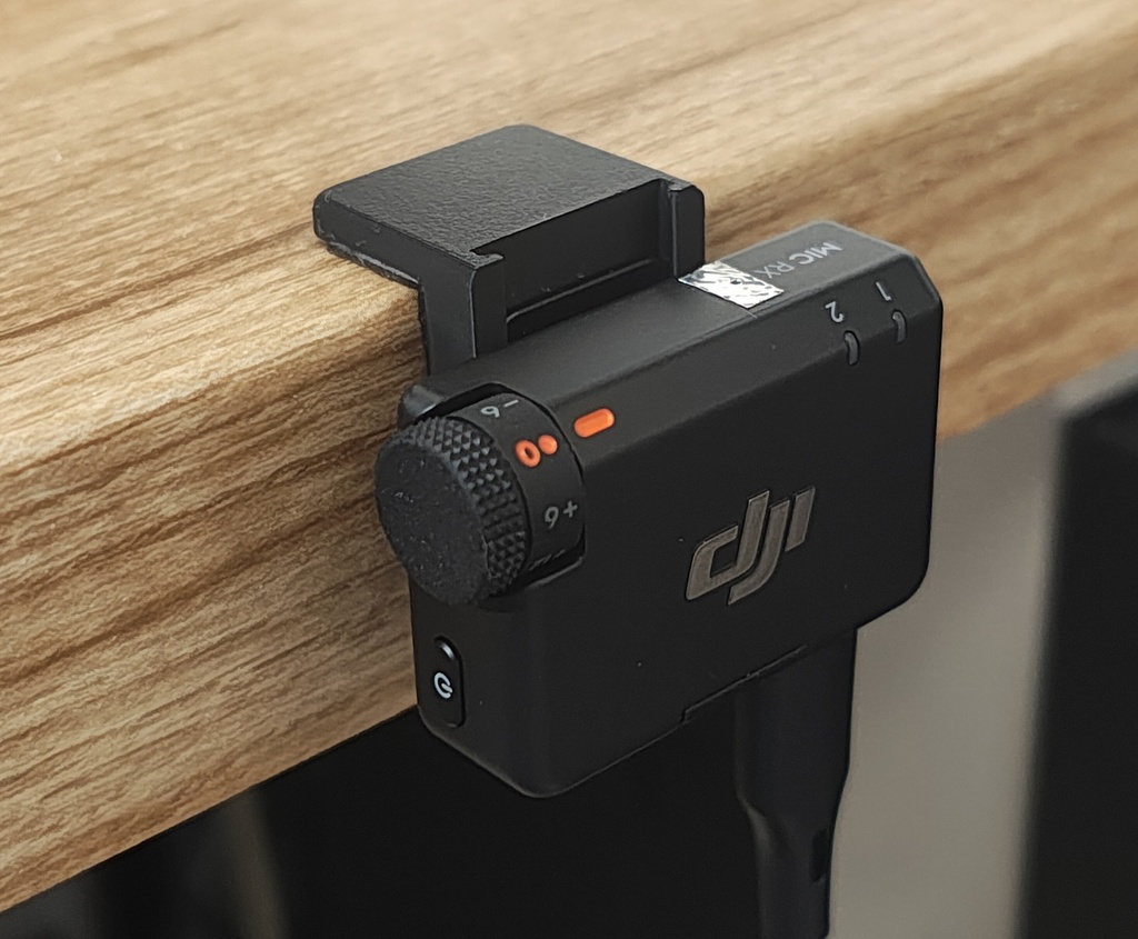 DJI Mic Mini レシーバー 机取り付けキット
