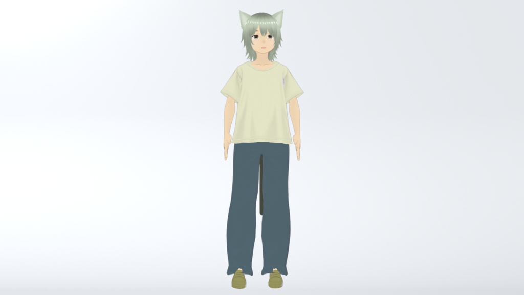 【3Dモデル】ヤニねこ (Yanineko) - VRM / Blender / VRoid