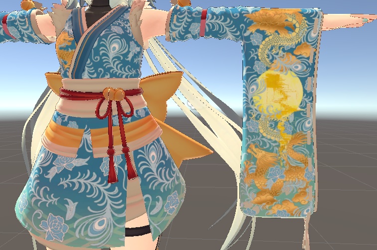 竜胆miko服用改変texture