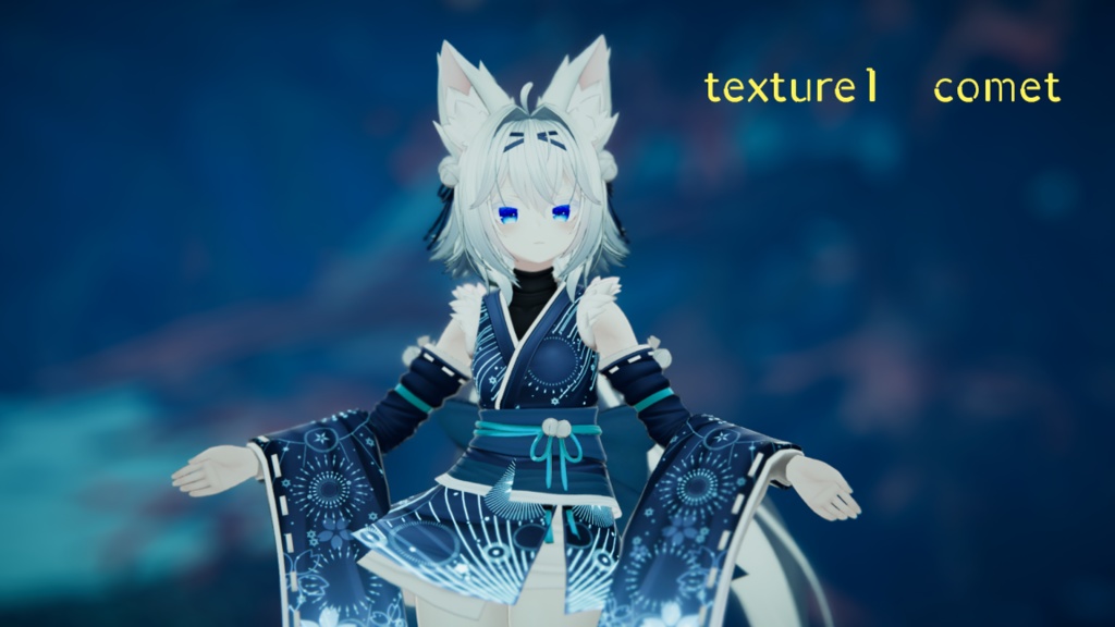 竜胆miko服用改変texture