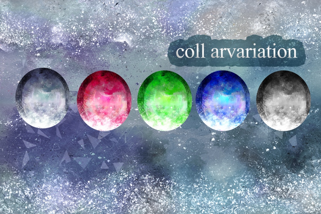 萌ちゃん対応!!Skyreflection eye texture