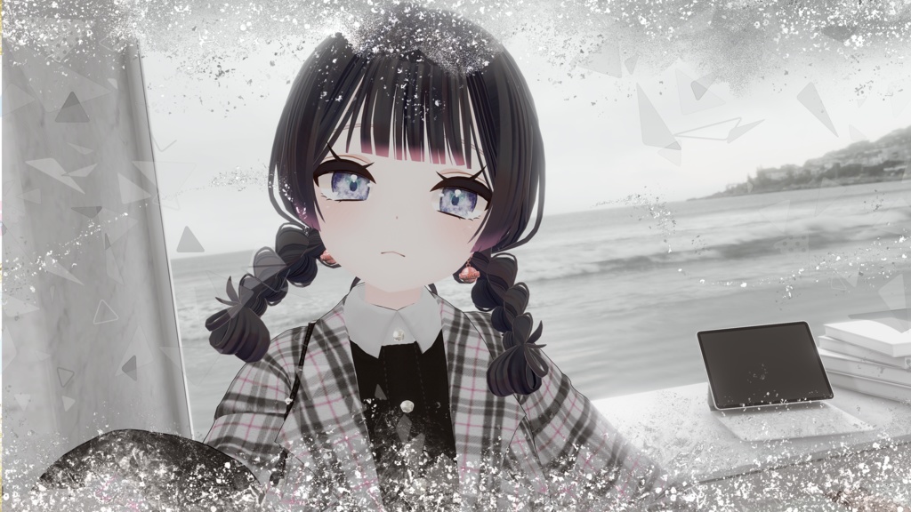 萌ちゃん対応!!Skyreflection eye texture