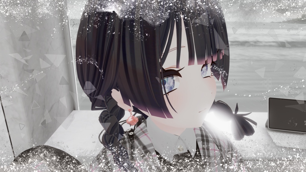 萌ちゃん対応!!Skyreflection eye texture