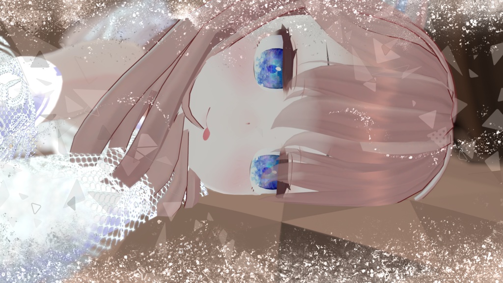 萌ちゃん対応!!Skyreflection eye texture