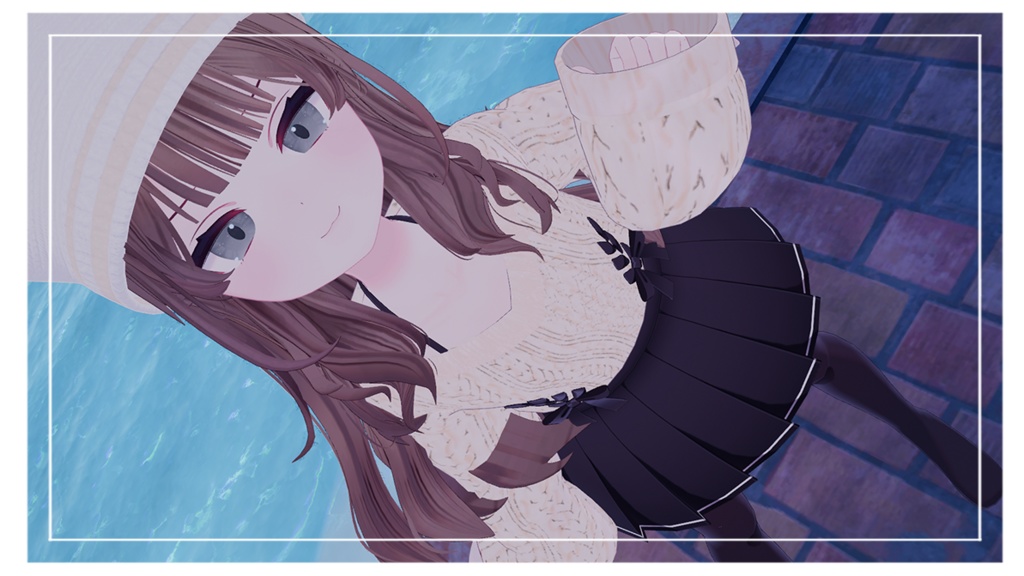 カリン セーターテクスチャ