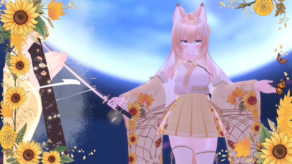 エルキュナ2textureセット向日葵