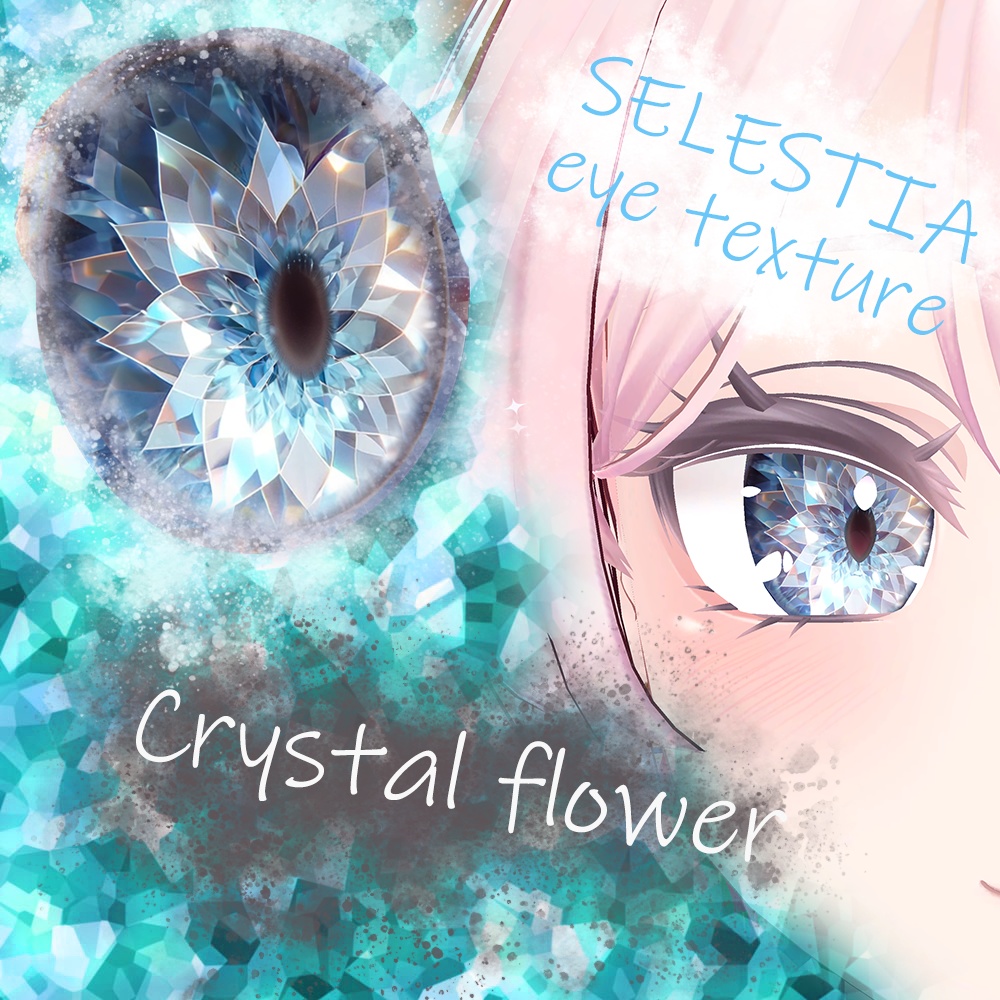 Selestia EyeTexture Crystal flower