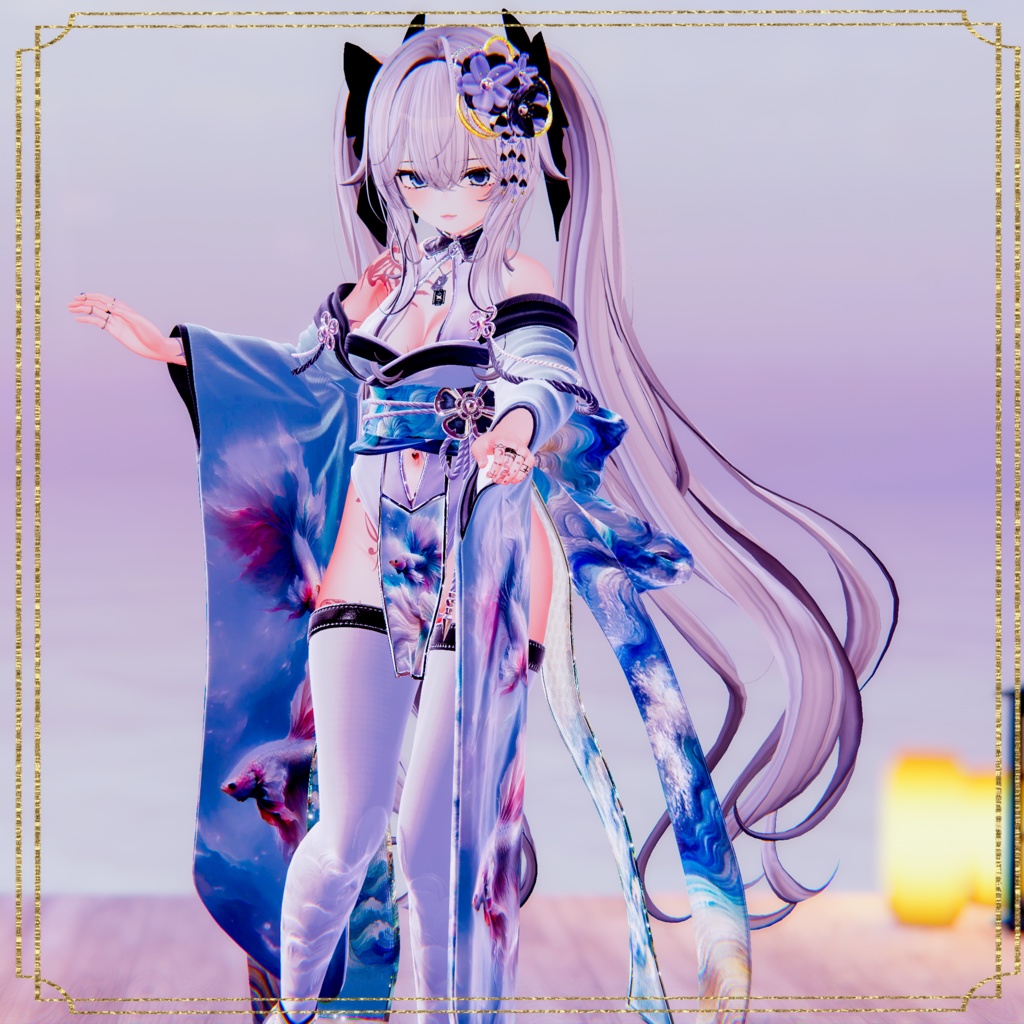 【フォロワー700人記念】Night in Yoshiwara改変テクスチャ謹製L