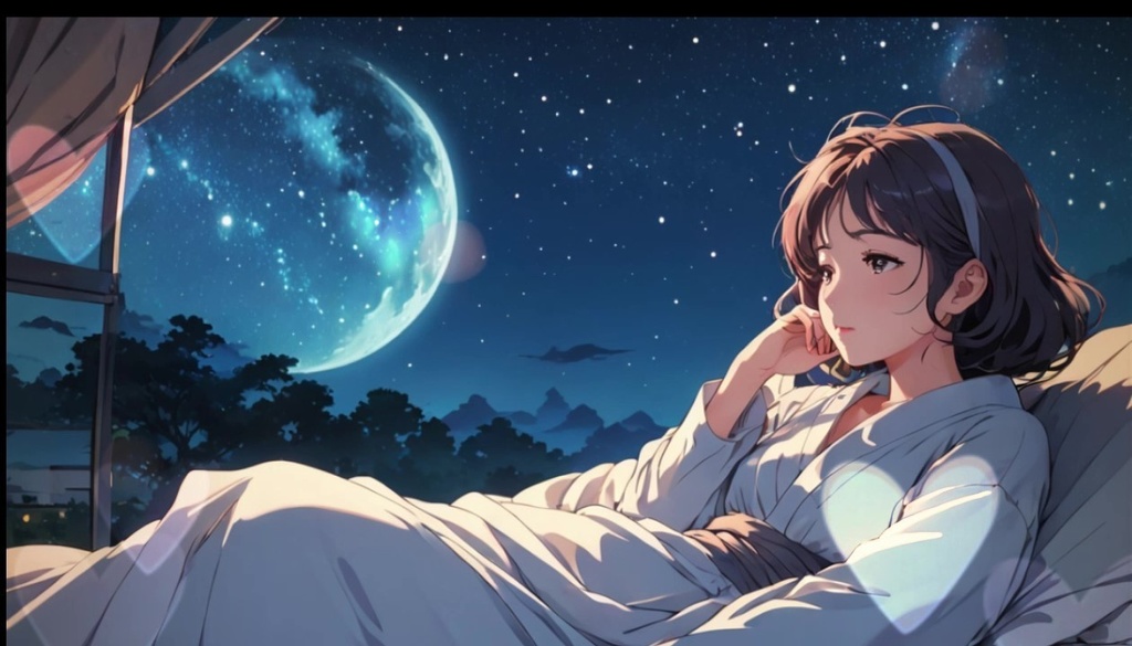 睡眠用BGM　 LOFI 「Night Ecohs」