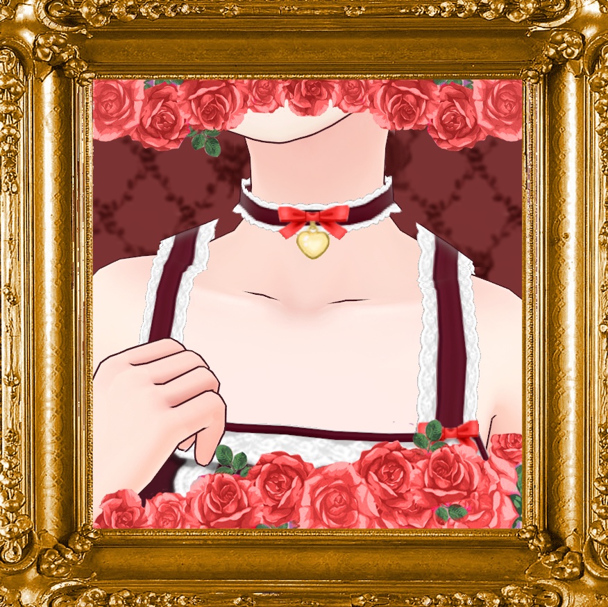 【VRoid】ゴシック Garden JSK Dress