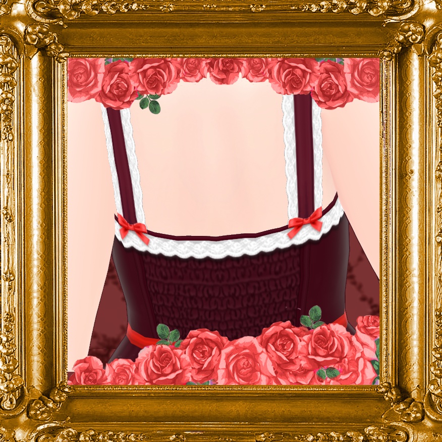 【VRoid】ゴシック Garden JSK Dress