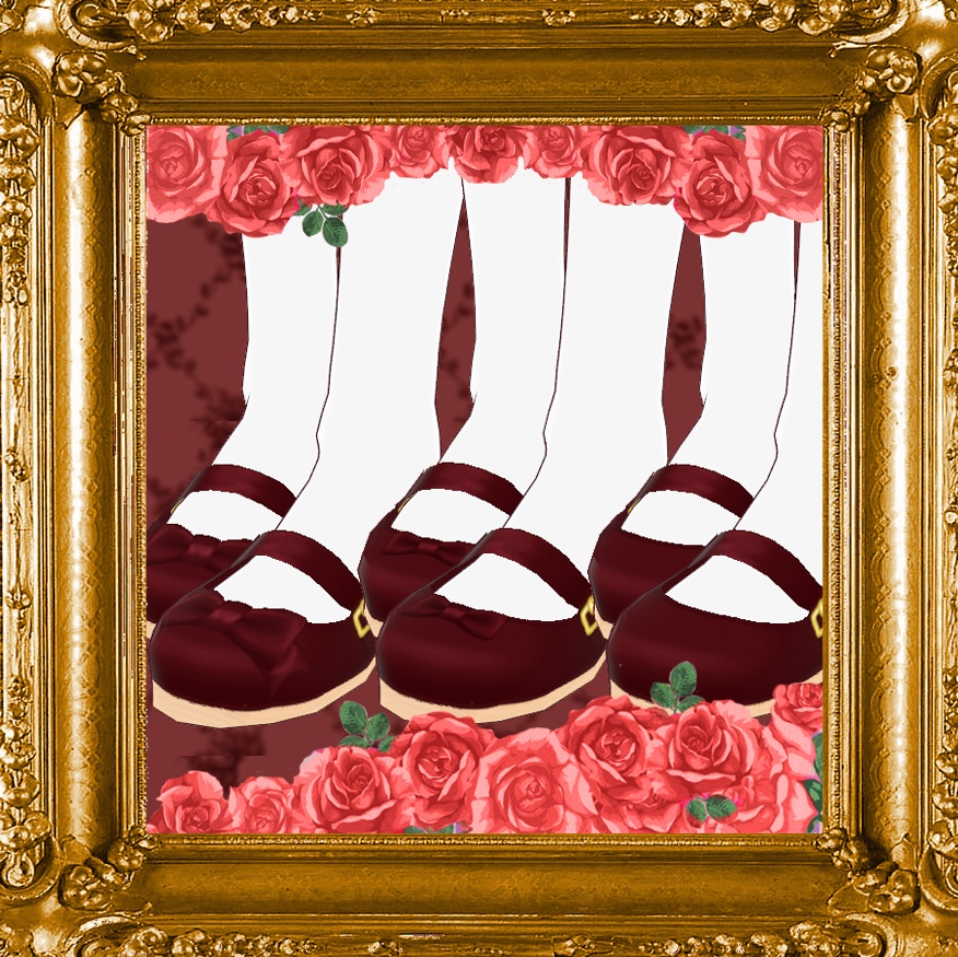 【VRoid】靴 Doll Shoes