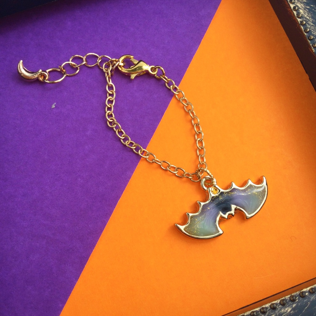 ハッピーハロウィン☆ぬい用ネックレス 〈コウモリ〉