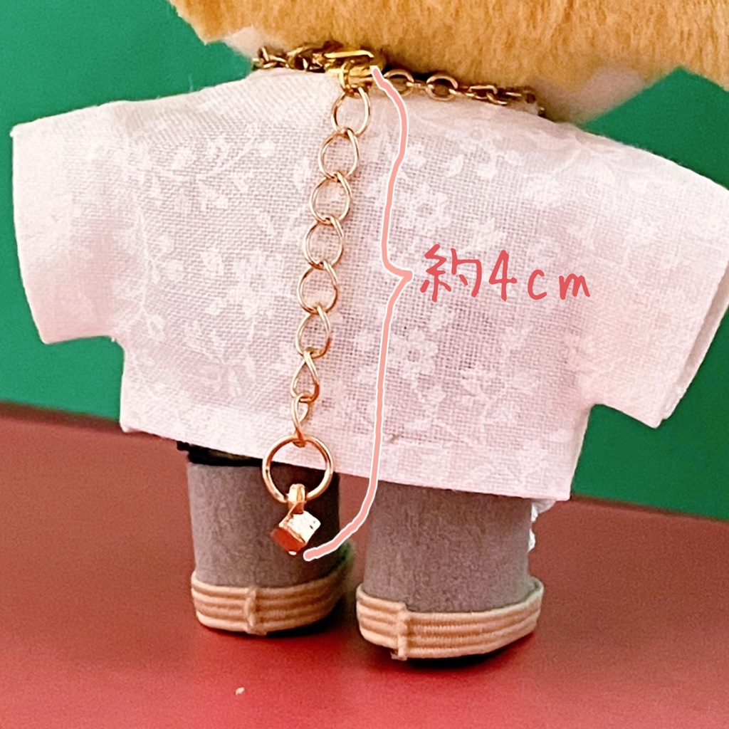 ★Very Merry Christmas☆ぬい用クリスマスリースネックレス