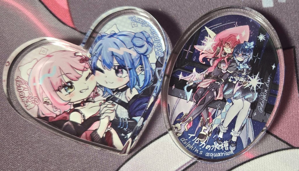 キスリラアクリルマグネット