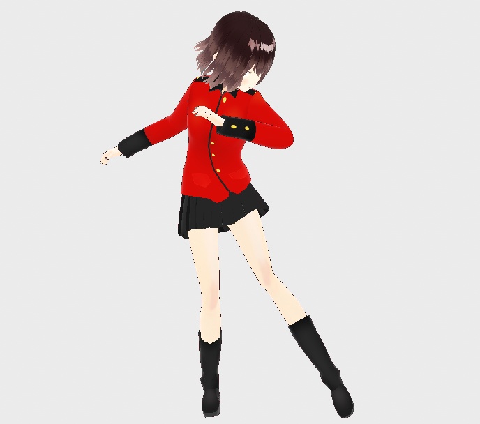 VRoid正式版 コスプレ衣装 聖グロリアーナ戦車服