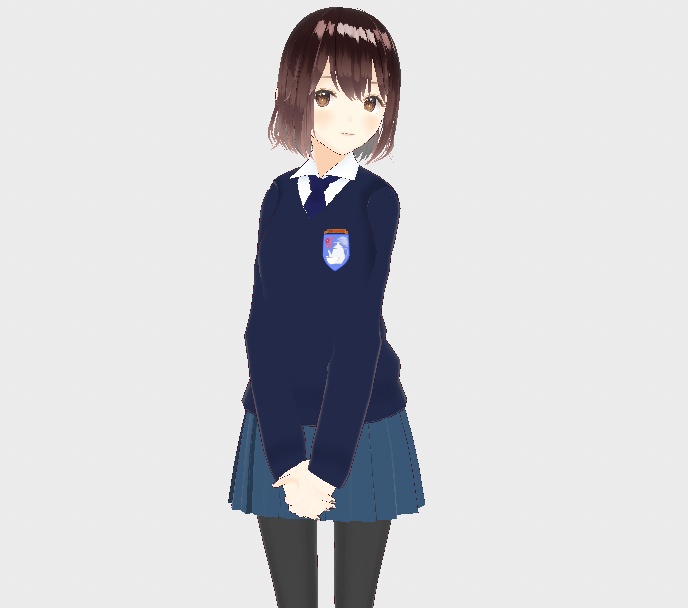 VRoid正式版 コスプレ衣装 聖グロリアーナ制服