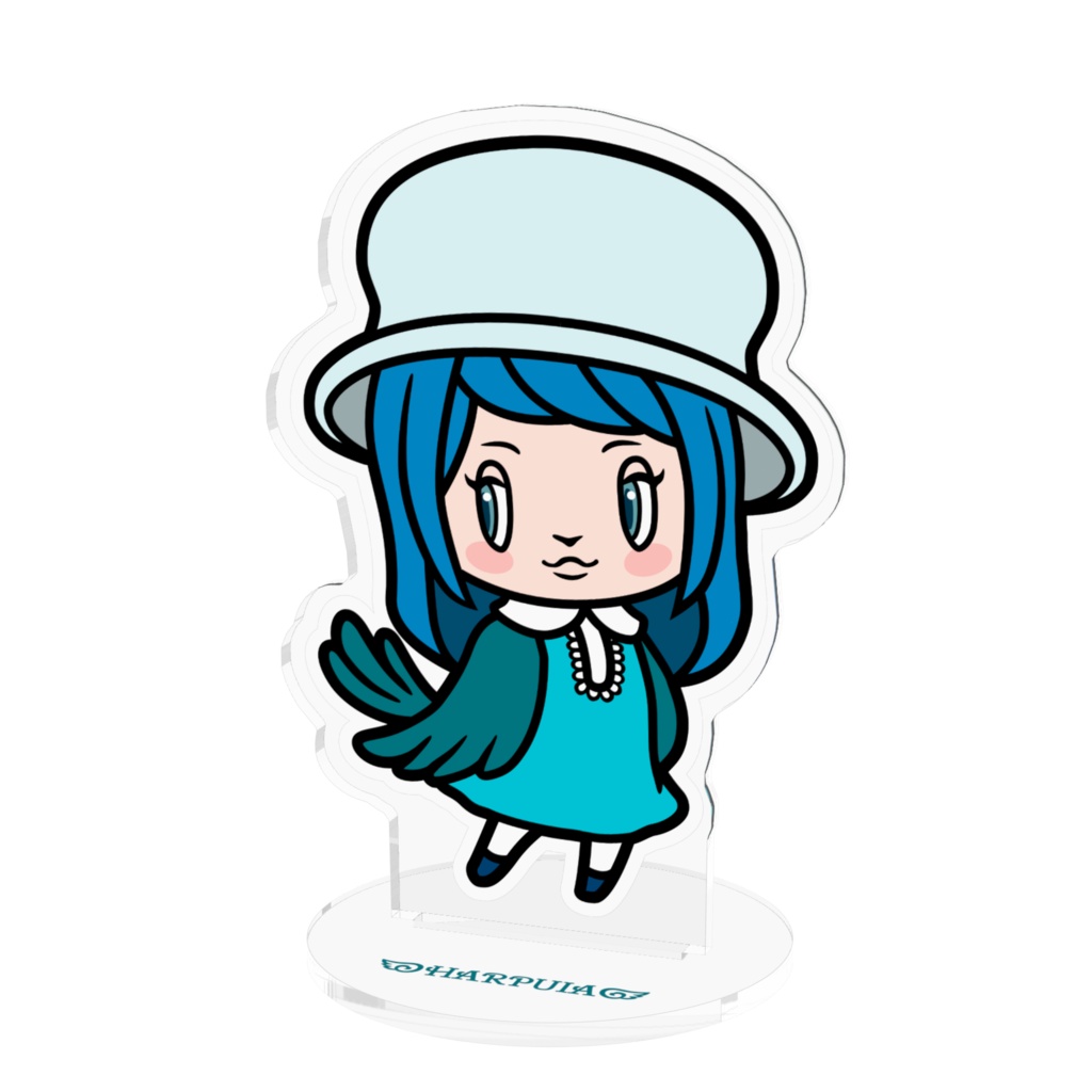 ハルピュイア　アクリルフィギュア（ブルー）