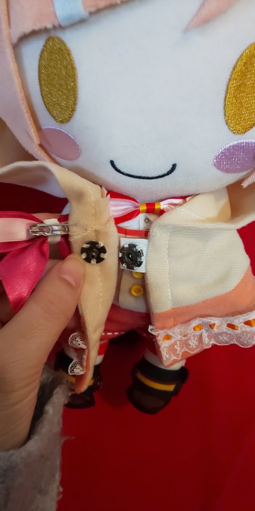 れいな・オリヴィ風まいてつイメージぬいぐるみケープ