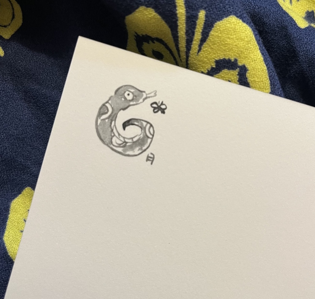 カレンダー風ポストカード