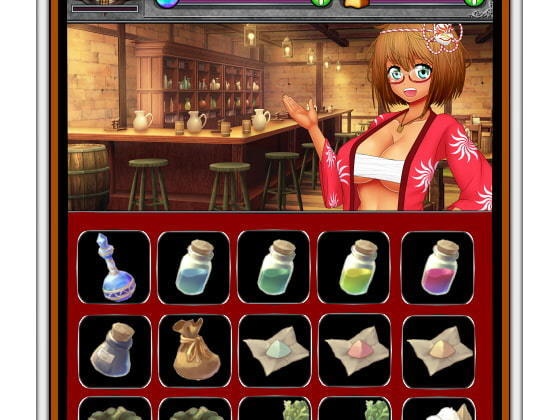 看板娘の立ち絵全身素材~はっぴ~