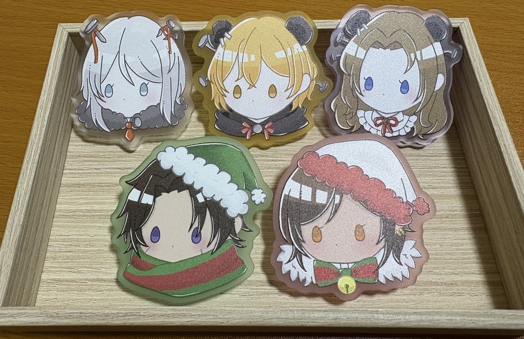 アクリルバッジ