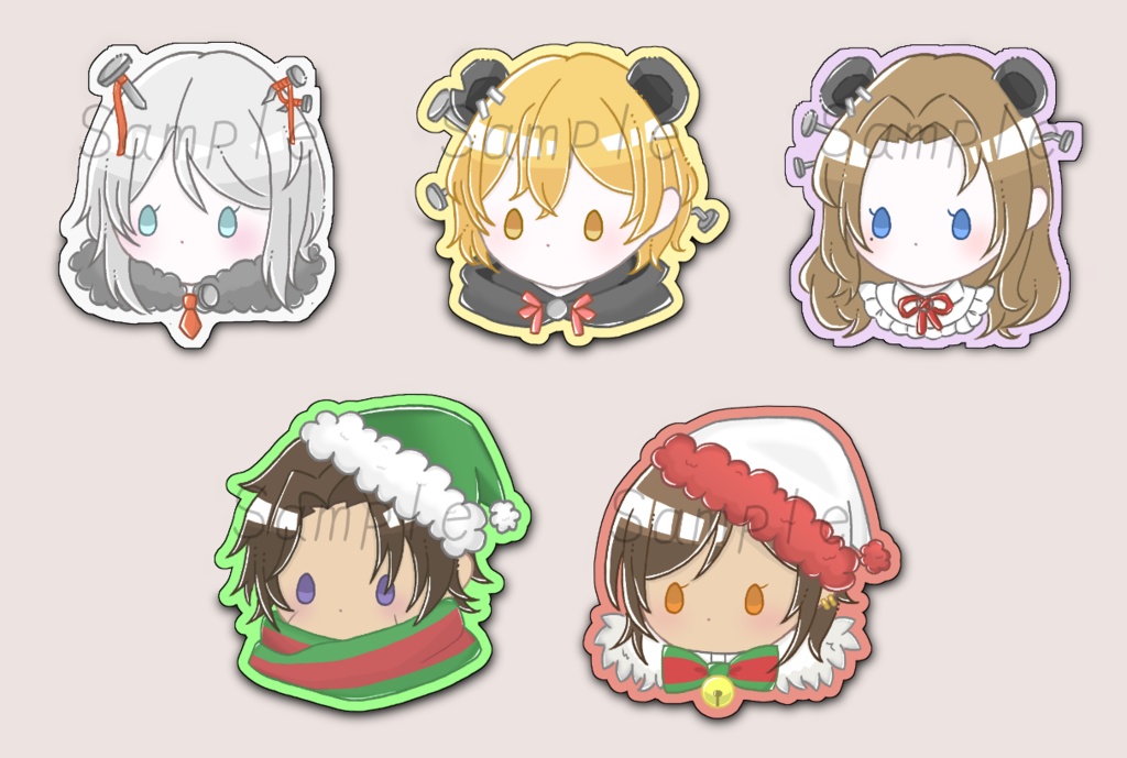 アクリルバッジ
