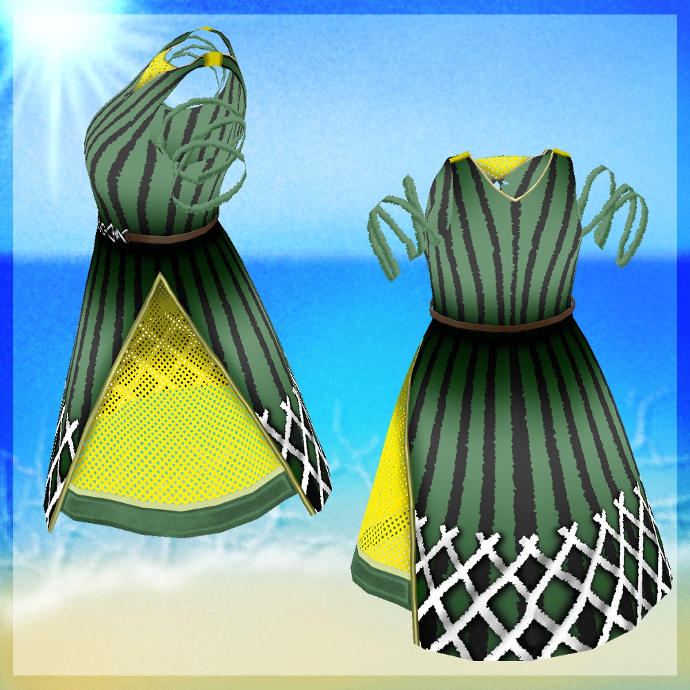 スイカなワンピース