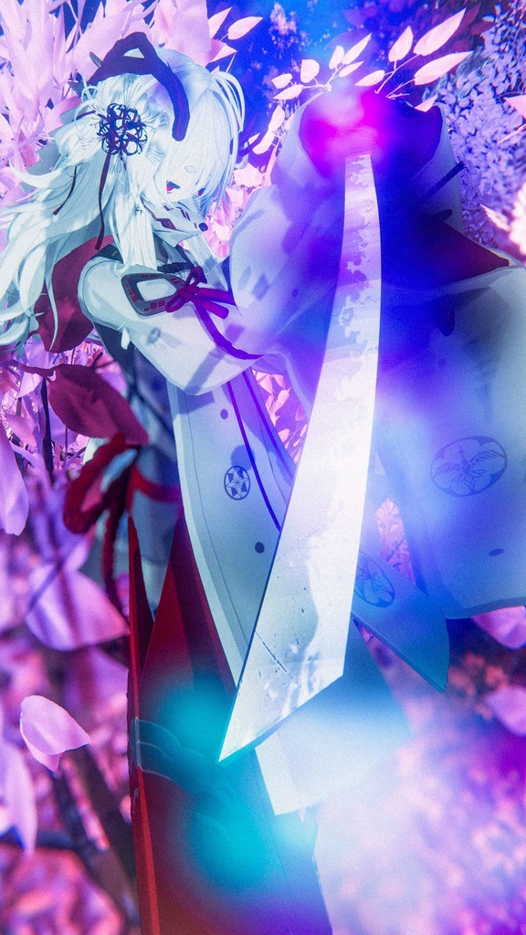 【MA対応】妖刀-狐名火-【VRC想定アバターギミック】